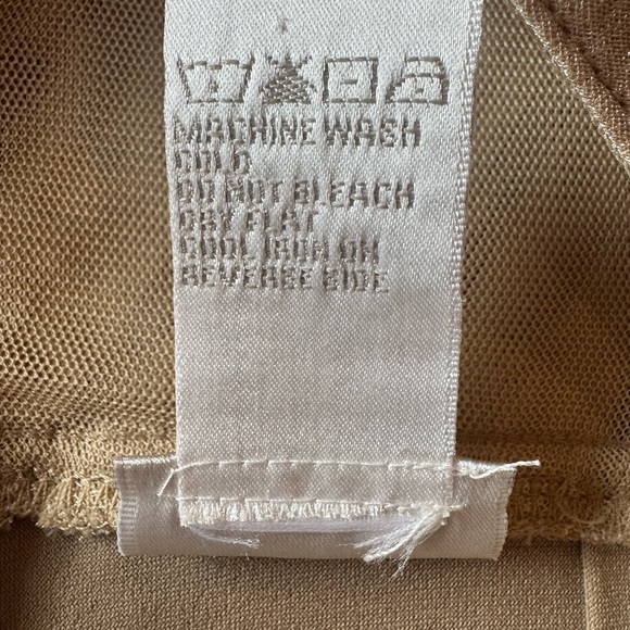 Spiegel Woman’s Size 10 Champagne Gold Ruffled Tiered Cocktail Dress Wedding - Picture 8 of 10